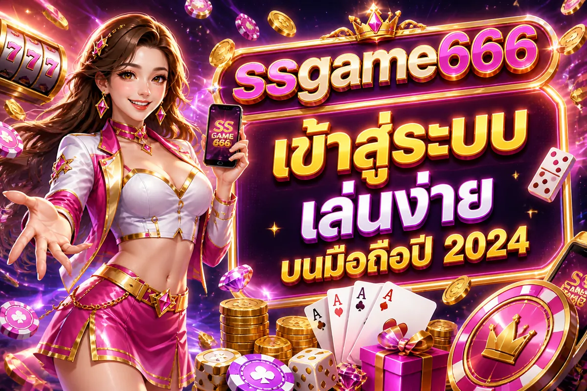 ssgame666 เข้าสู่ระบบ เล่นง่ายบนมือถือปี 2024